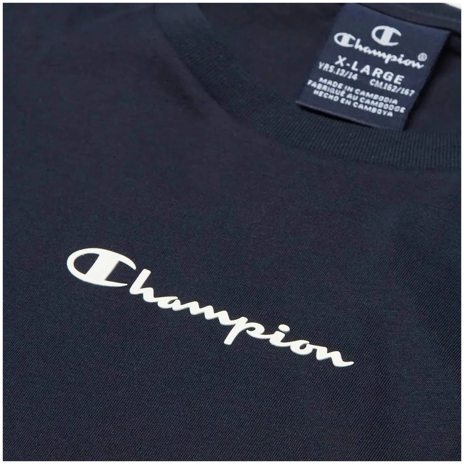 Детская футболка с коротким рукавом Champion 305921-BS501, Blau — фото 3