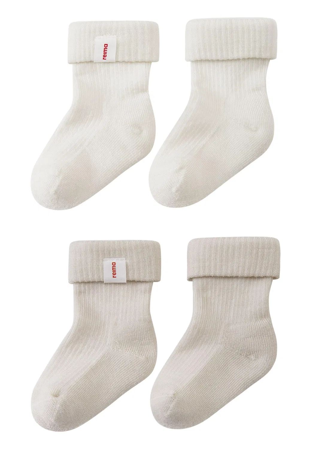Детские носки из мериносовой шерсти Mussukka Reima, Beige