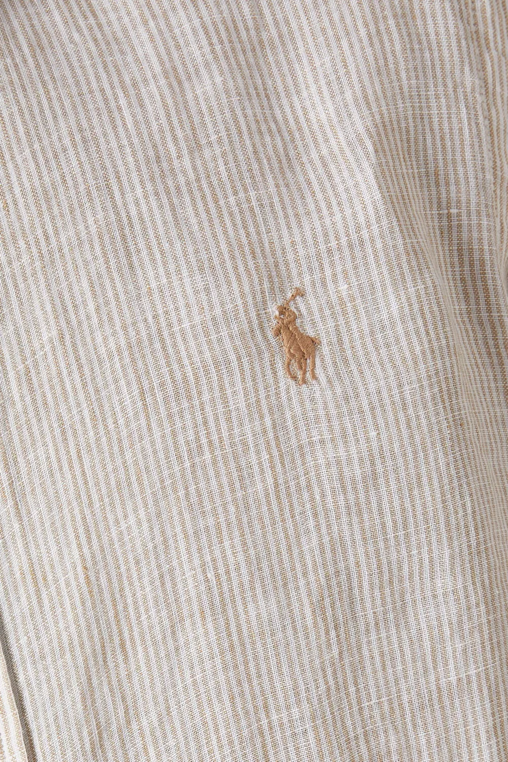 Рубашка в полоску из льна Polo Ralph Lauren — фото 4