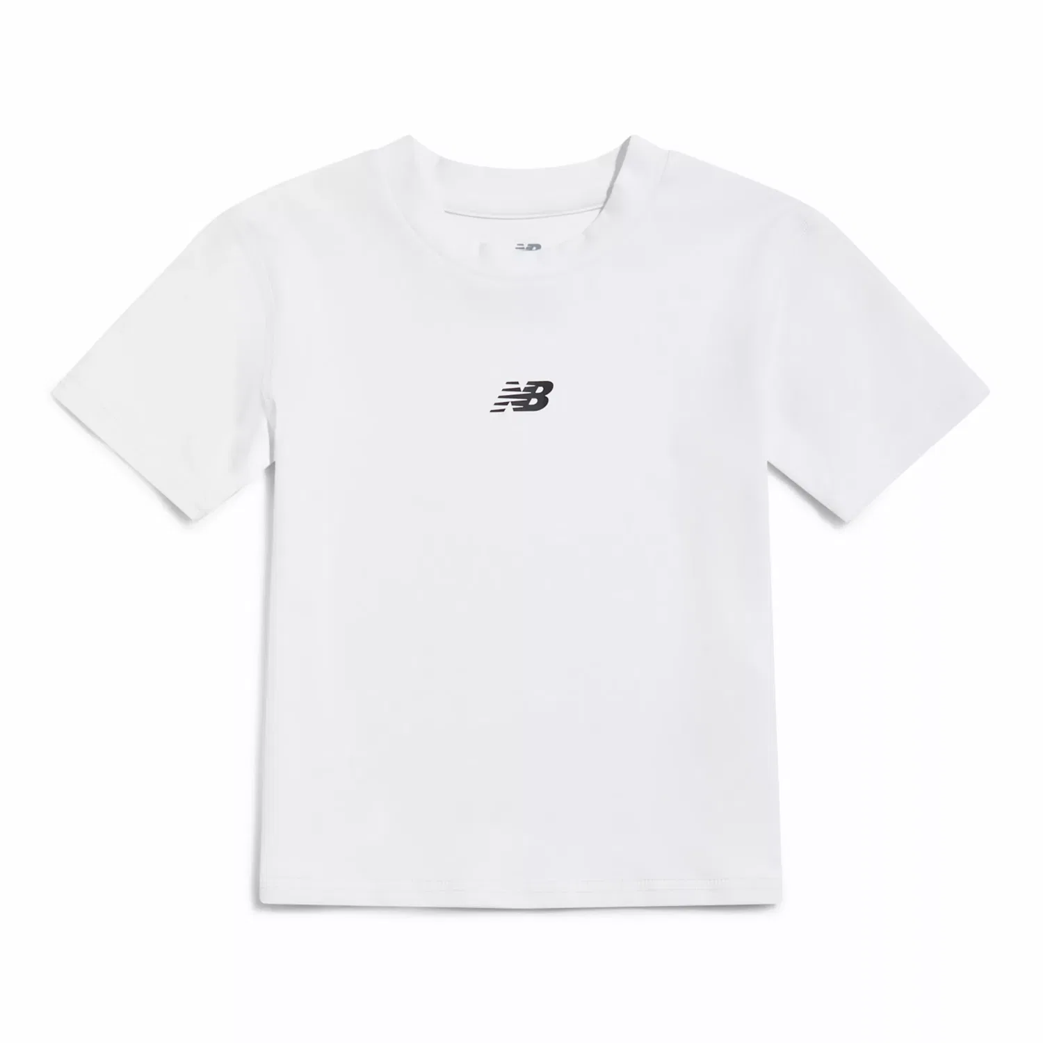 Детская футболка для мальчиков с коротким рукавом New Balance Bright White