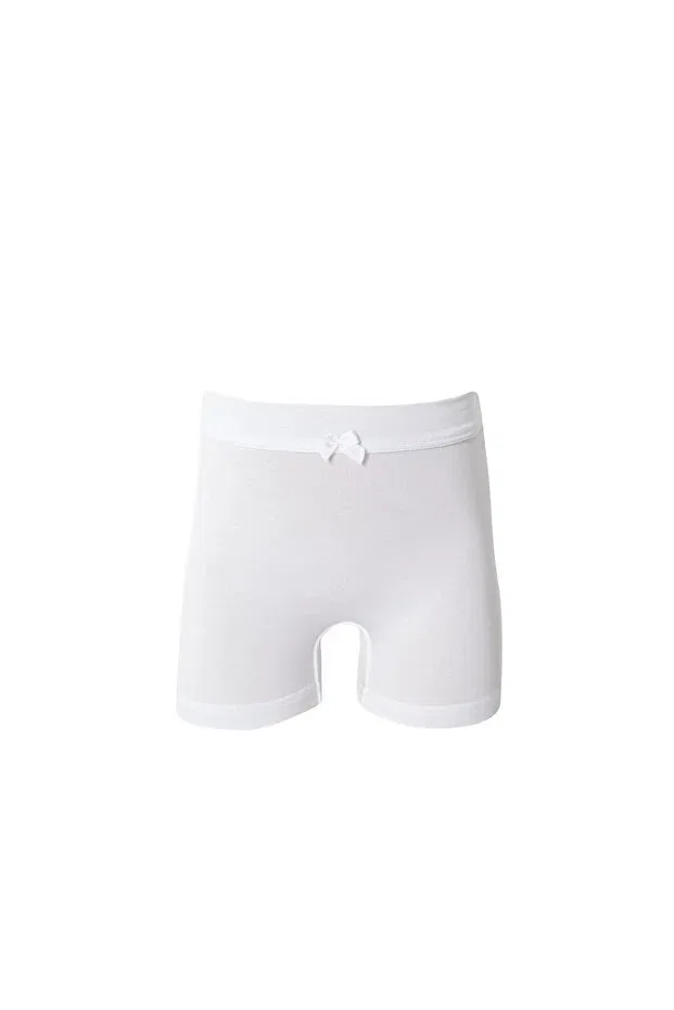 Детские шорты для девочек хлопковые Newteam, White