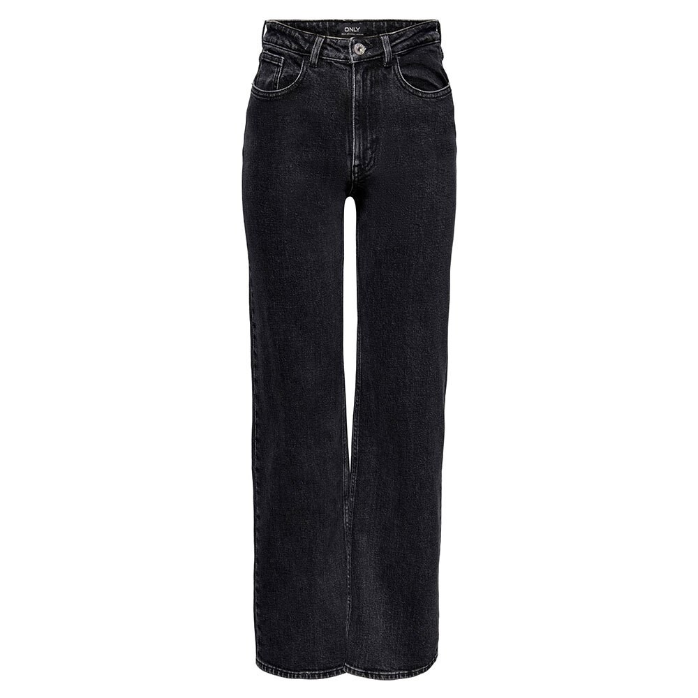 

Джинсы Only Juicy Wide Leg High Waist, черный