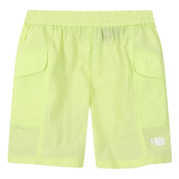 Шорты пляжные из нейлона, Hot Summer, Nba Kids, желто-зеленый — фото 2