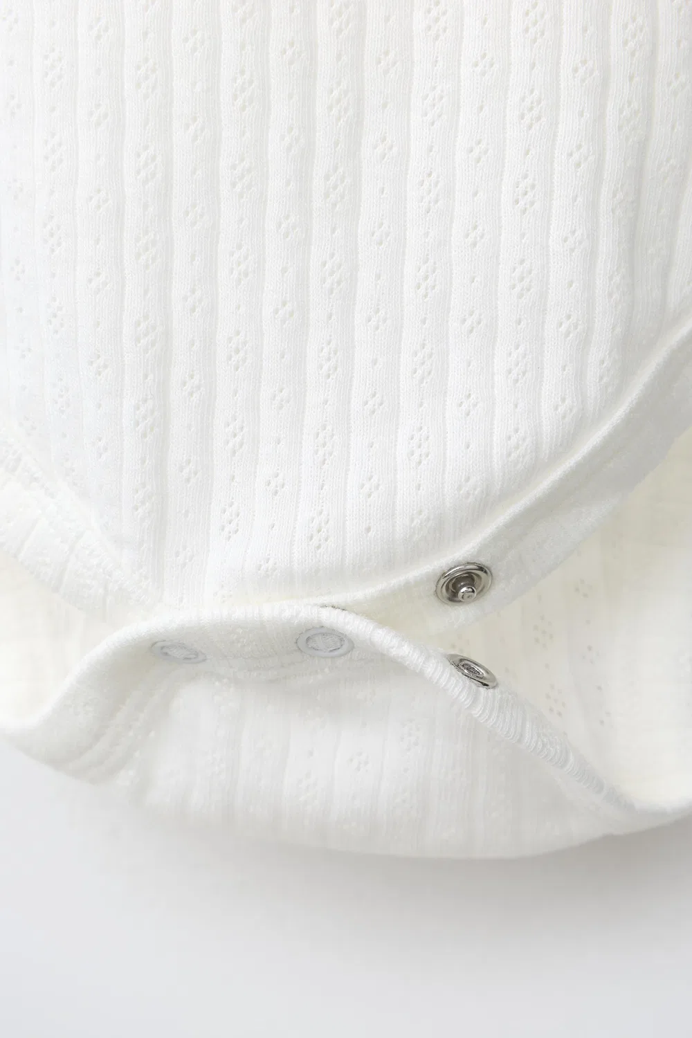 Комплект из 3 боди с ажурными бретелями ZARA, Ecru — фото 4