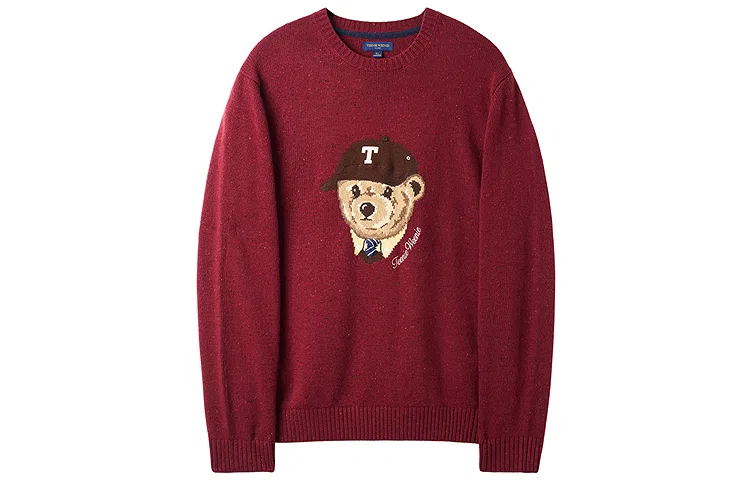 Детский свитер с высоким воротником Teenie Weenie Men, Burgundy