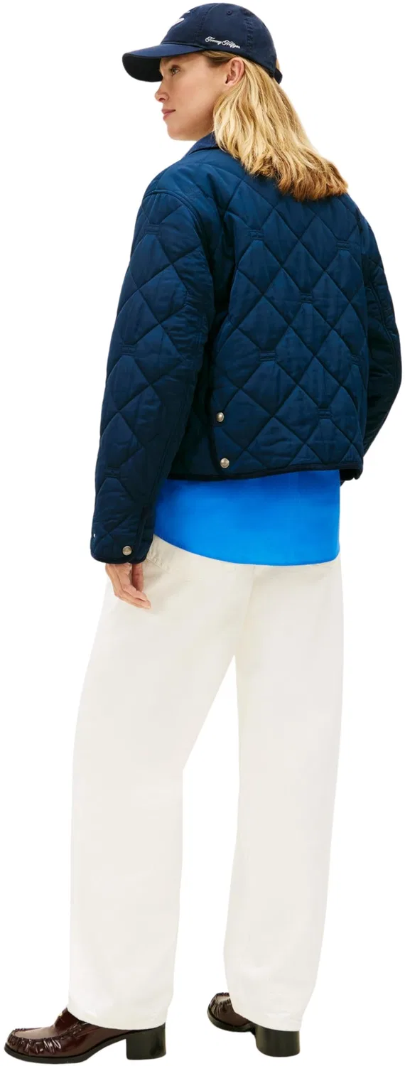 Женская куртка Tommy Hilfiger, Blue (Dark Night Navy) — фото 2
