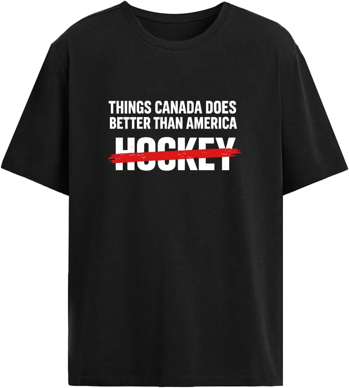 Мужская футболка с принтом Letter Print Short Sleeve, Allblack