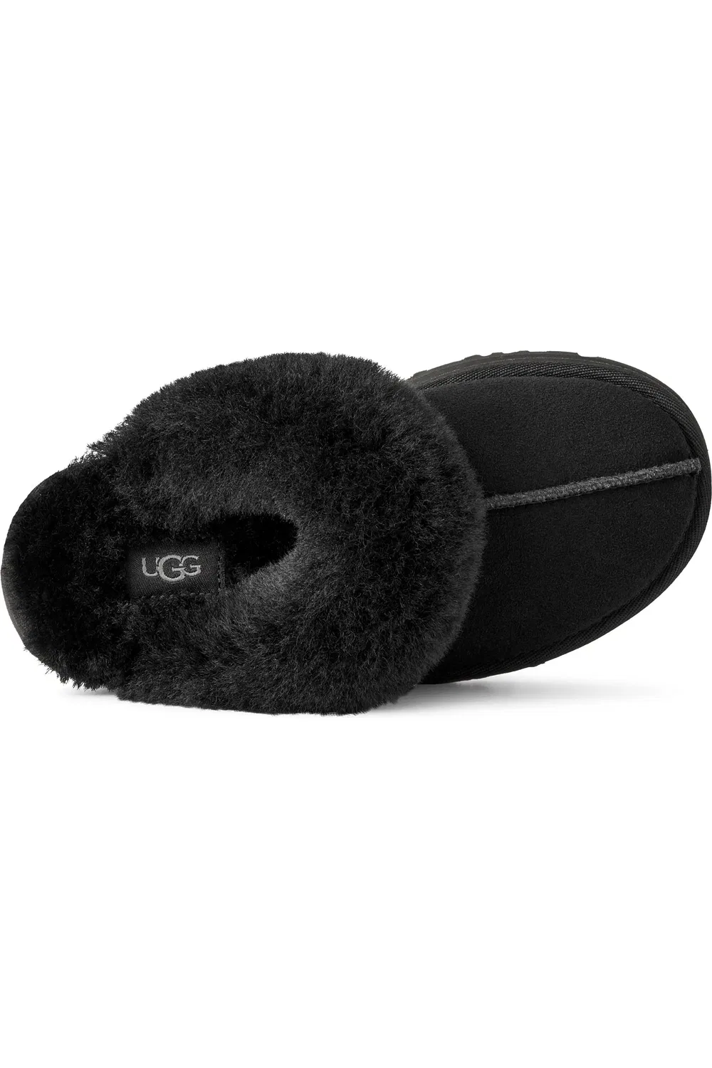 Детские тапочки слипперы на платформе Disquette UGG, черный — фото 3