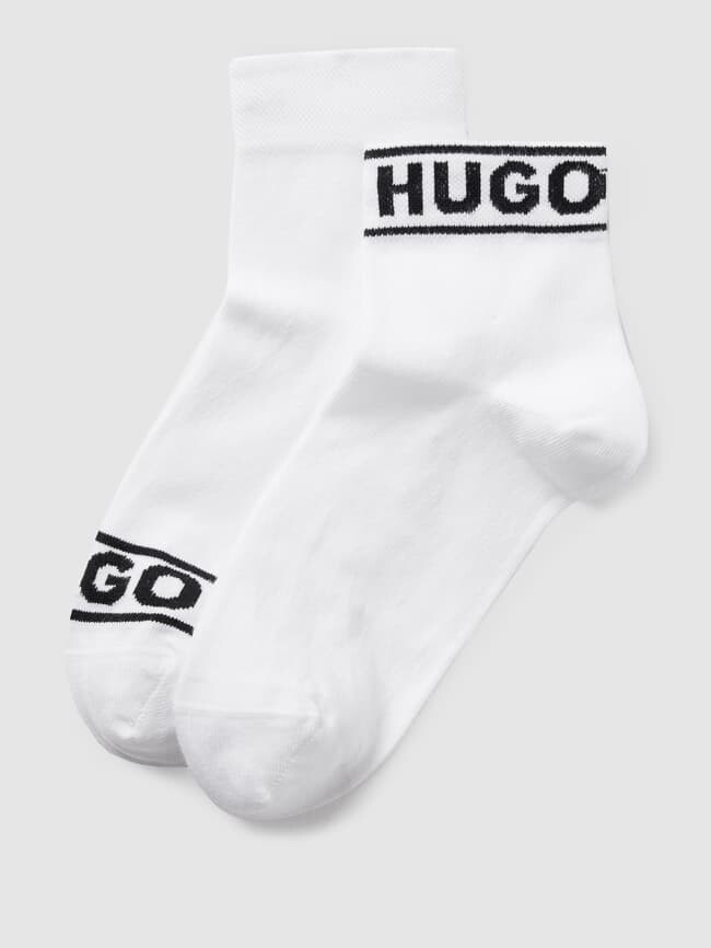 

Носки с принтом этикетки, в упаковке 2 шт HUGO, белый