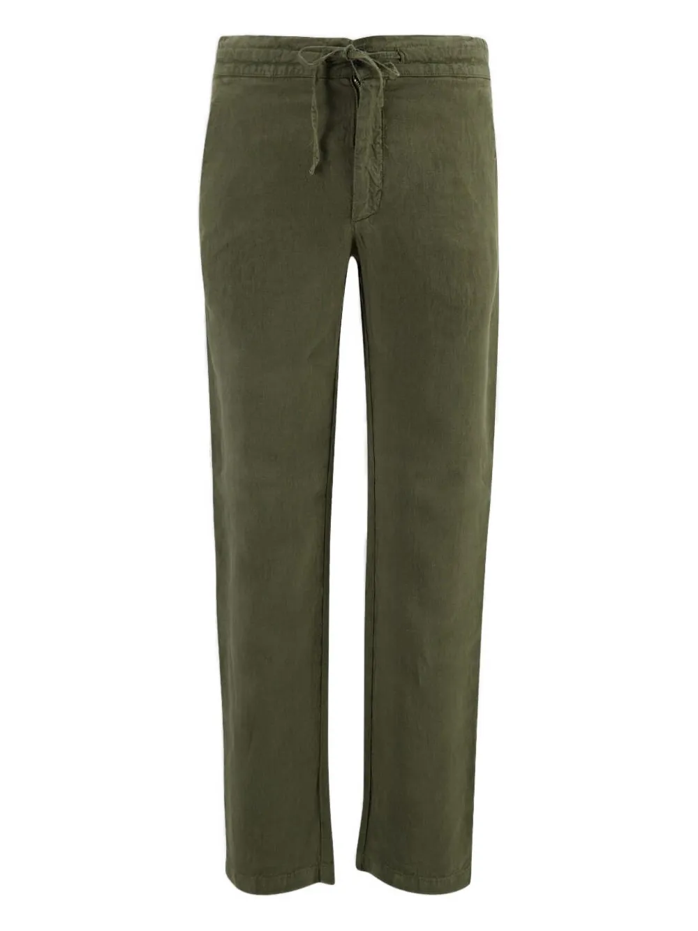 

Льняные брюки на завязках на талии 120% Lino, зеленый