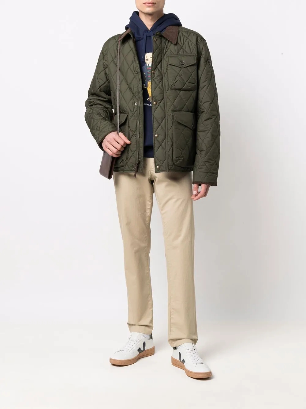 Стеганая куртка Beaton POLO RALPH LAUREN, зеленый — фото 2