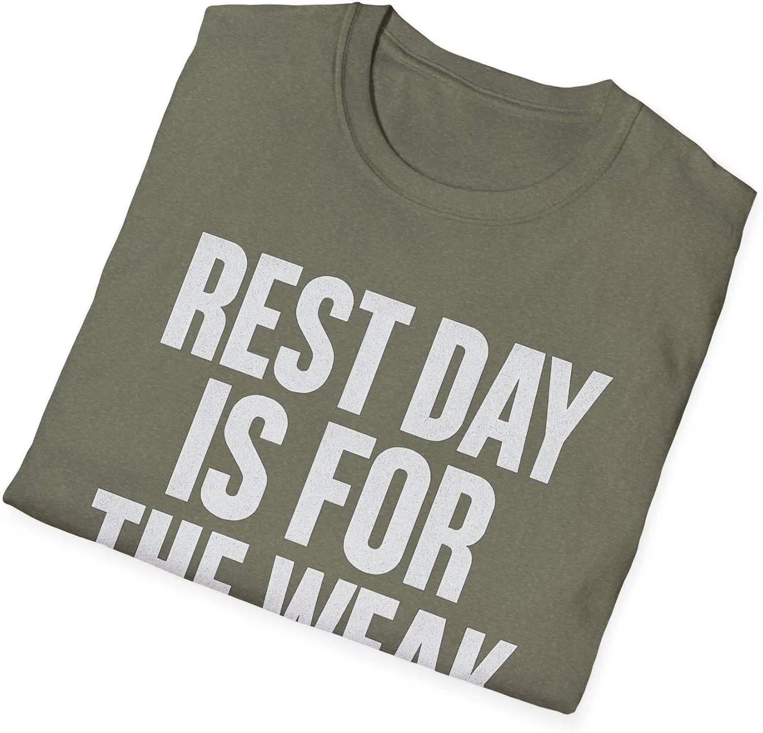 Футболка Active Heather Military Green — фото 4