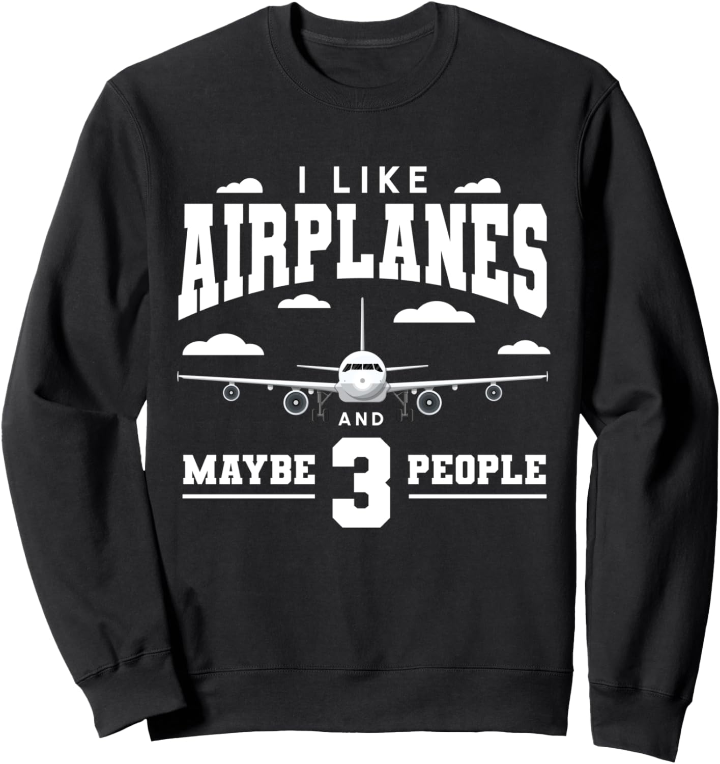 

Толстовка с надписью «Пилот, самолет, авиация, летающие авиакомпании, школьный самолет, подарок» Pilot Fans Unique Gifts, черный