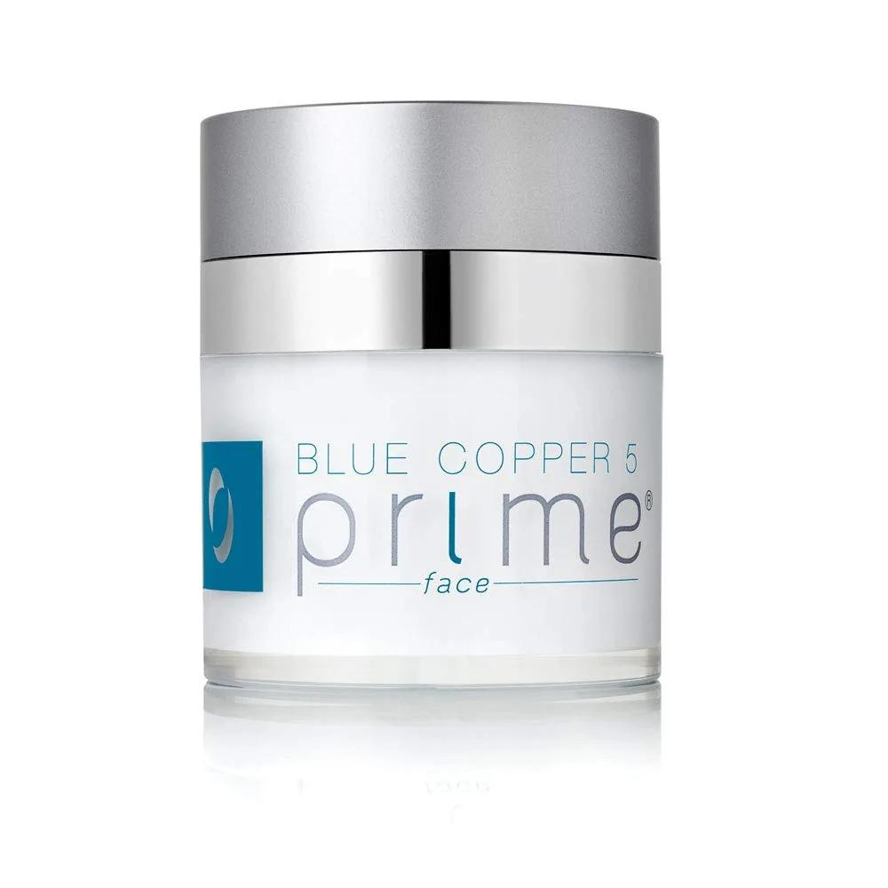Osmotics Blue Copper 5 Prime Face, антивозрастной крем для лица для мужчин и женщин, против морщин, для упругости, акне, пигментных пятен и тона кожи 50 мл (1 шт.) Osmotics Cosmeceuticals
