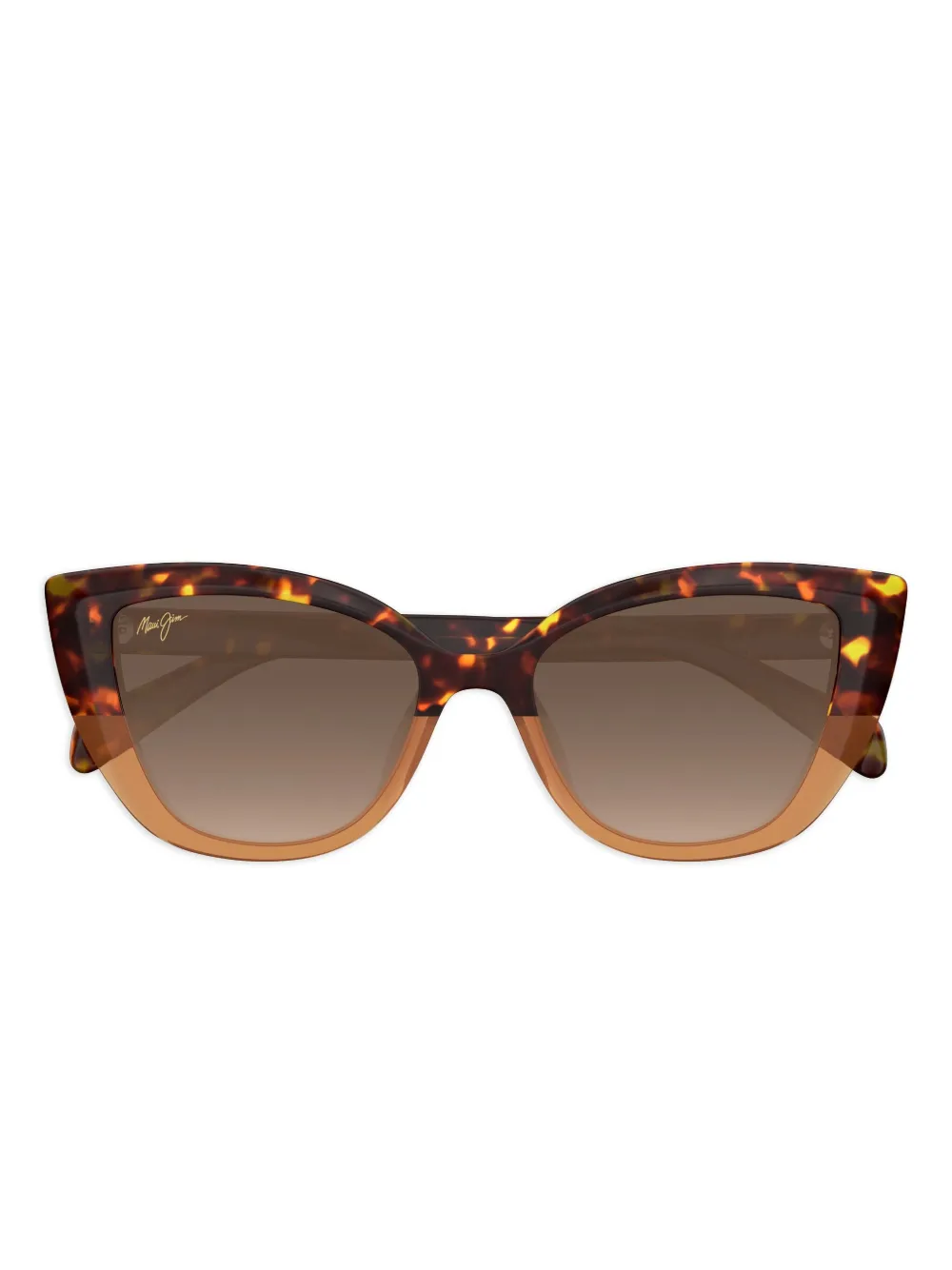 

Солнцезащитные очки Blossom в оправе 'кошачий глаз' Maui Jim, коричневый