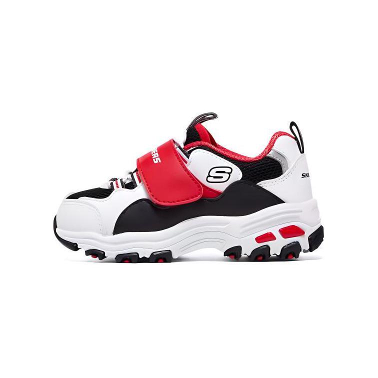 

Амортизирующие износостойкие низкие детские ботиночки для малышей Infant And Toddler Skechers, красный