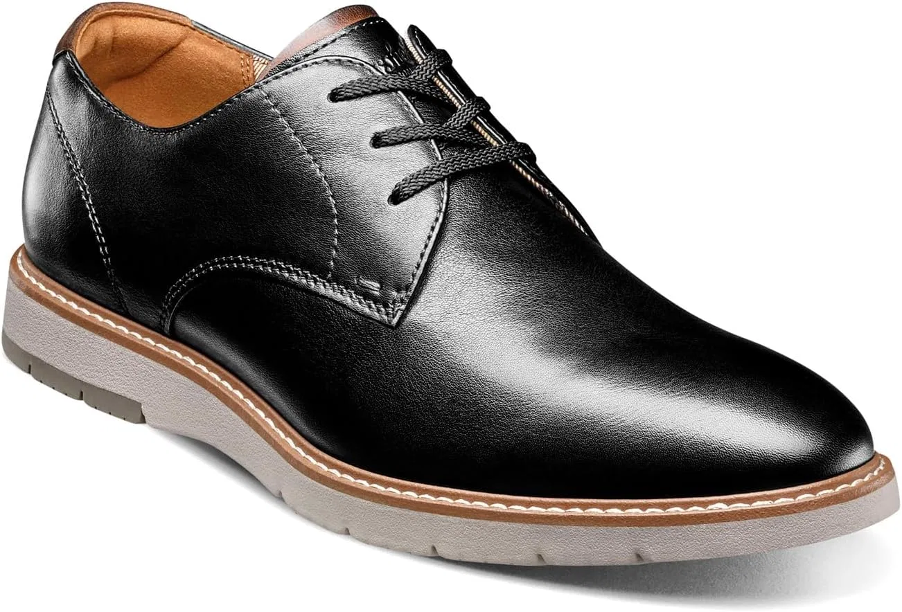 Мужские оксфорды Florsheim Vibe с гладким носком, черный