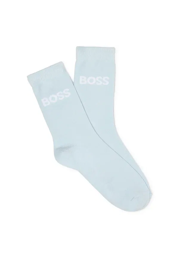 Носки Boss Kidswear, 3 пары, белый/синий/черный — фото 4