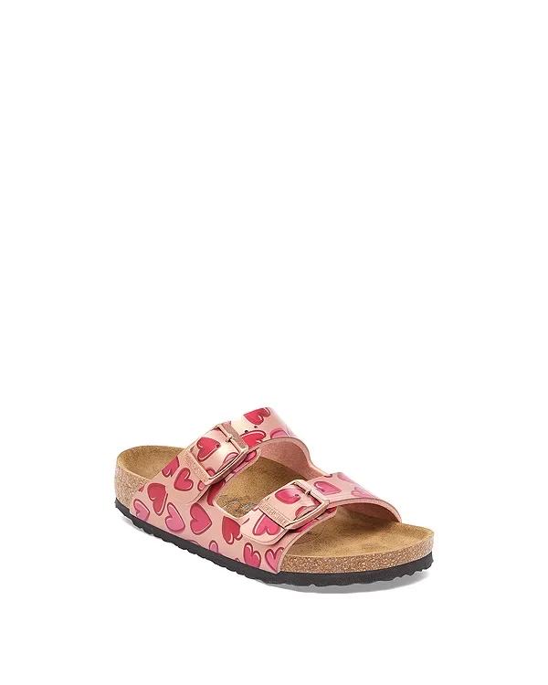 Сандалии-Шлепанцы Arizona Heart - для малышей и детей младшего возраста. Birkenstock, Brown