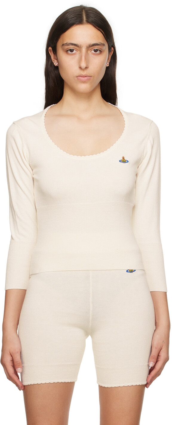 

Off-White Свитер Bebe Vivienne Westwood