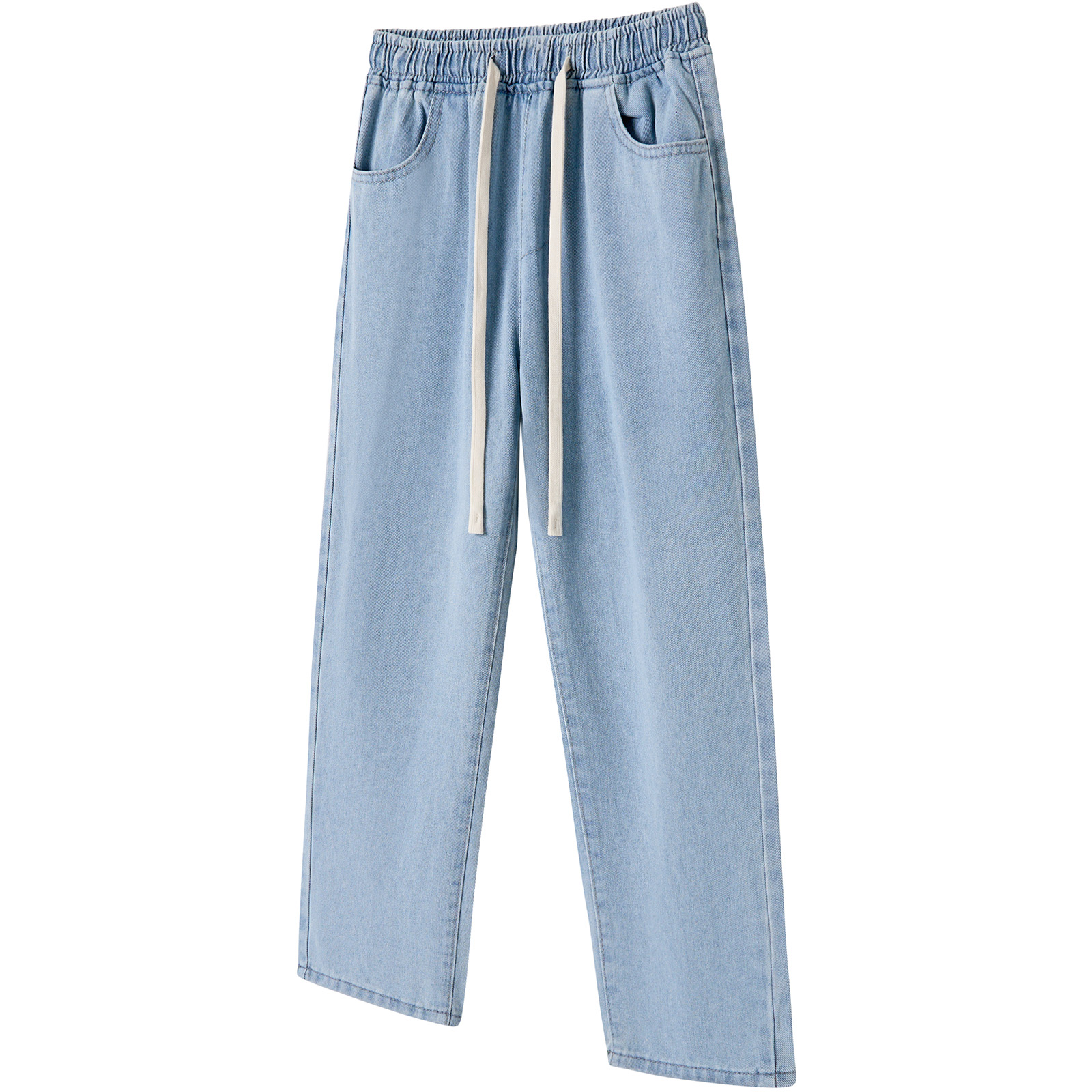 

Джинсы унисекс BIENKIMIIYE, Sky Blue[Comes with Dralon Long-Sleeved T-Shirt]