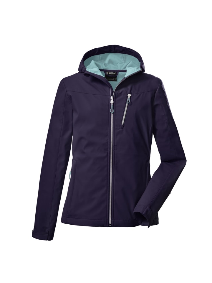 

Куртка софтшелл Killtec Softshelljacke Kapuze, цвет Blue Anthracite
