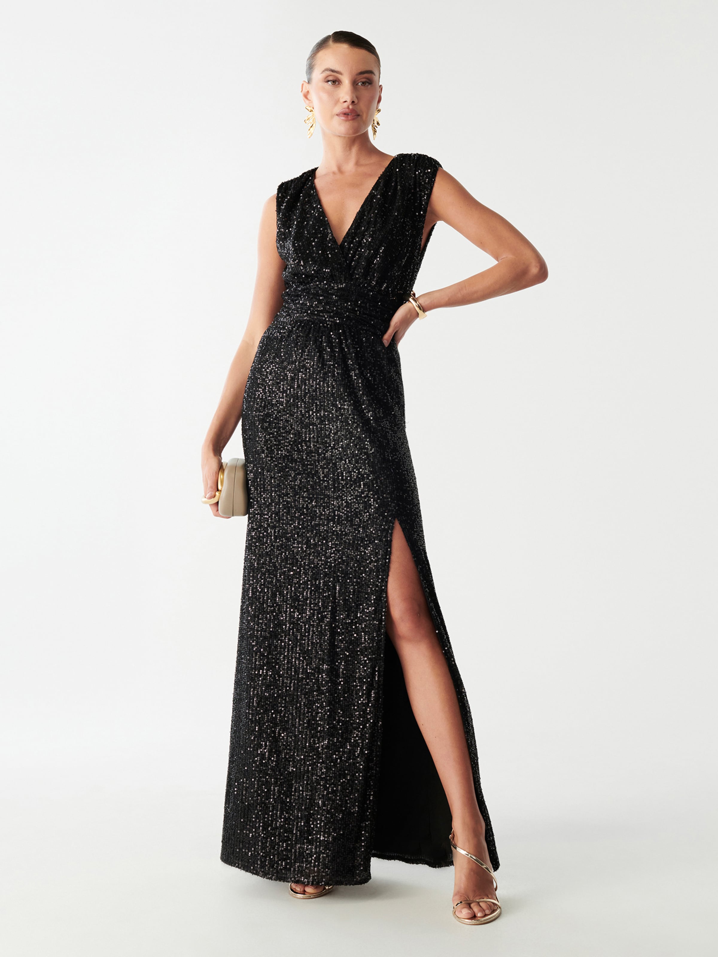 

BWLDR Вечернее платье 'COTTIER' в черном цвете