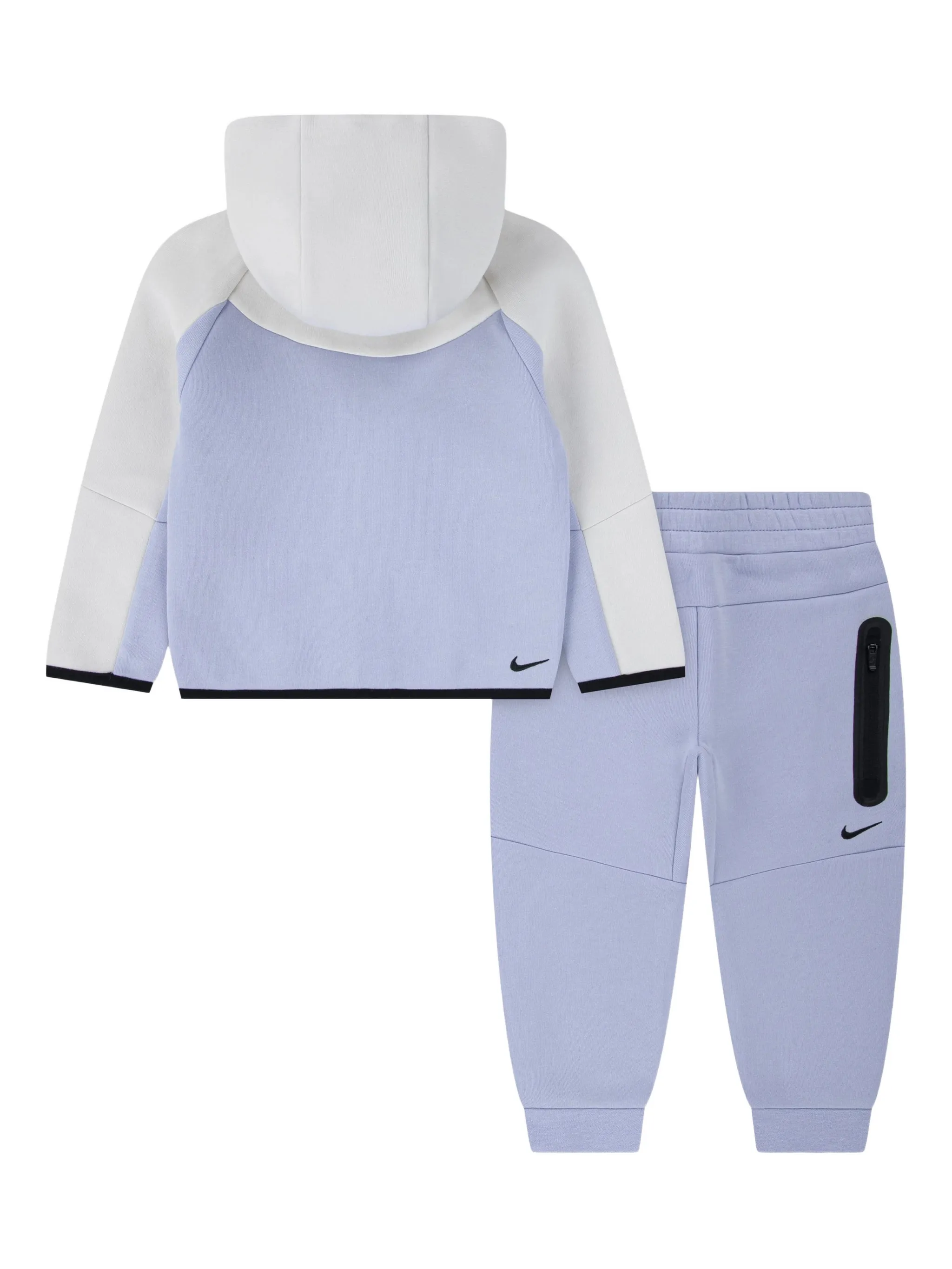 Спортивный костюм на молнии с логотипом Nike Kids, синий — фото 2