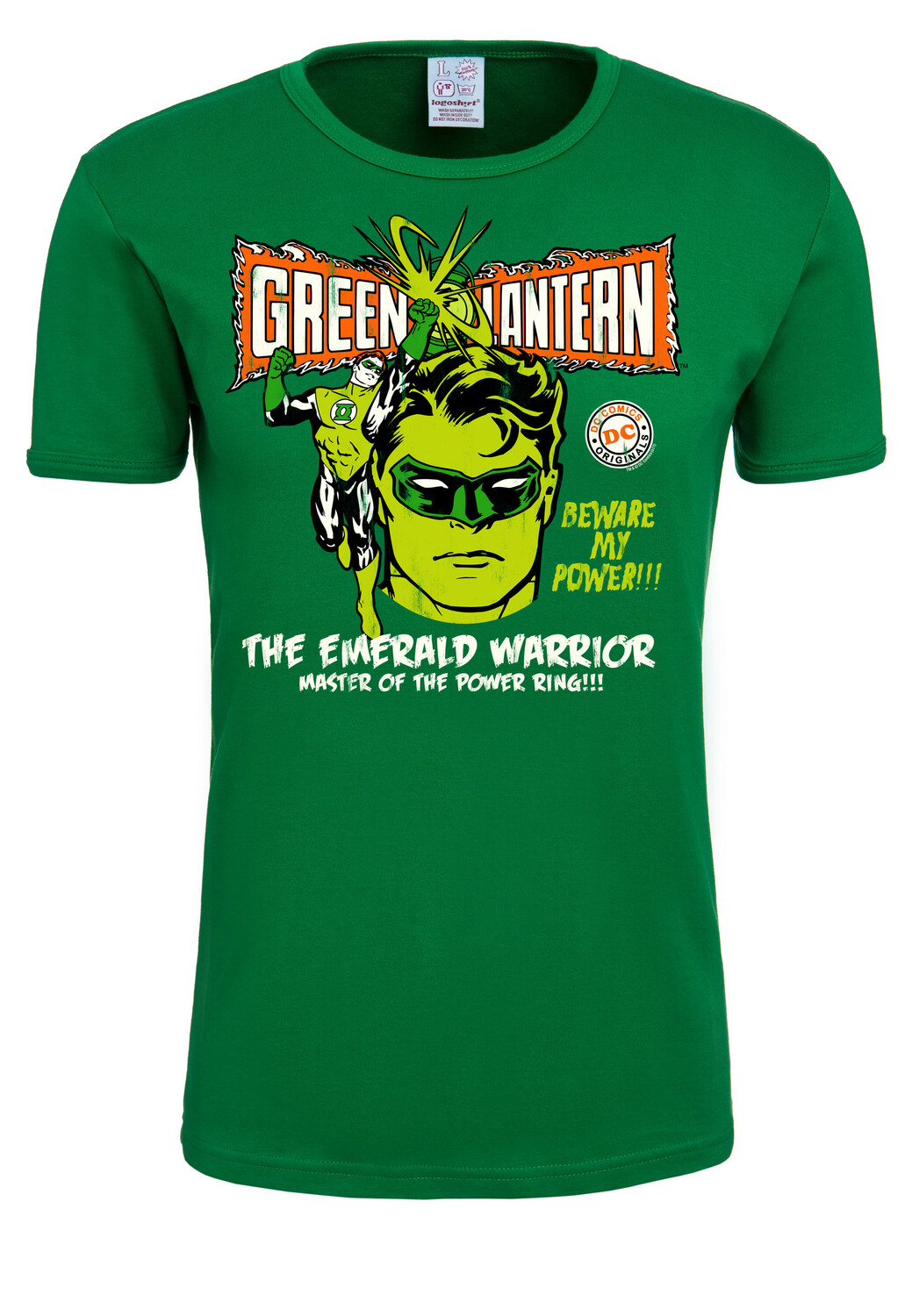 

Футболка Logoshirt DC Green Lantern Power, зеленый