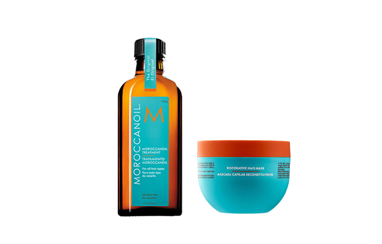 Набор шампуня и кондиционера Hair Mask Recovery восстанавливающий 250мл+100мл Moroccanoil — фото 2