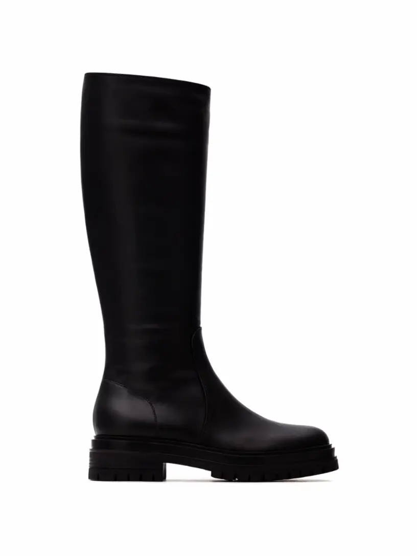 

Кожаные сапоги Gianvito Rossi, черный