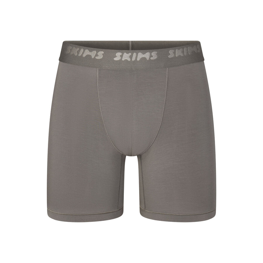 

Мужские 5" боксеры SKIMS Skims Stretch, цвет Gunmetal