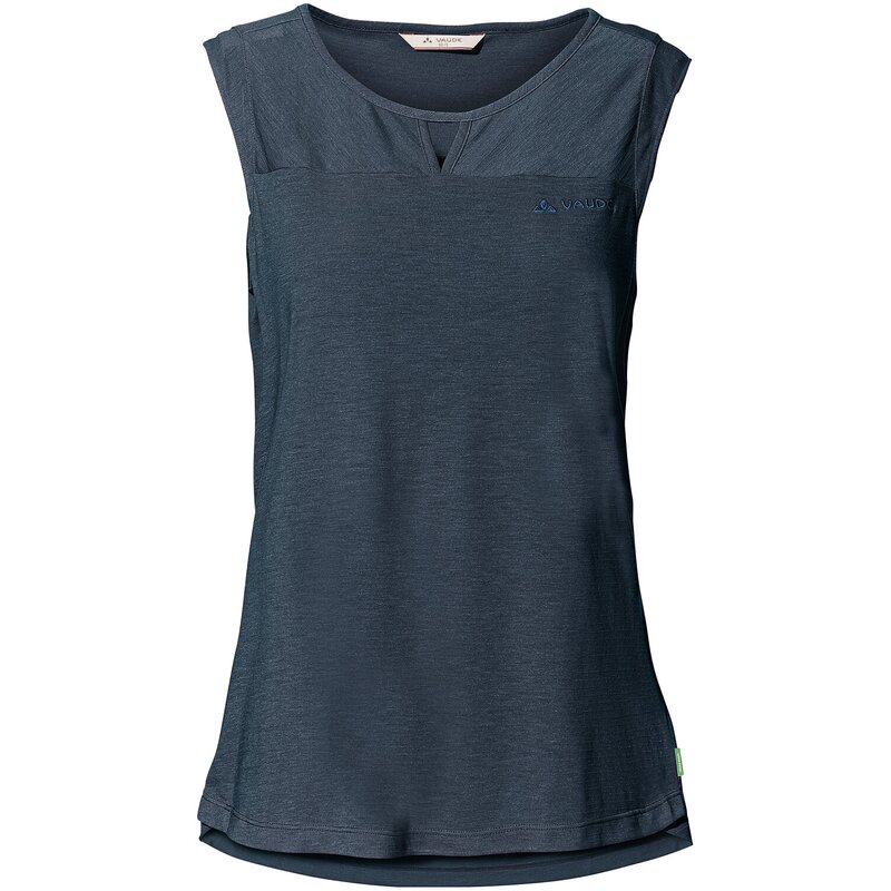 

Top wo skomer hiking top Vaude, цвет dark sea