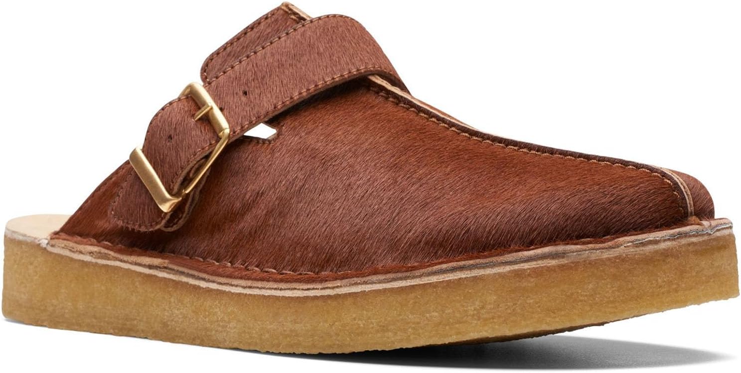 Мужские кроссовки Clarks Trek Mule, Cola — фото 4