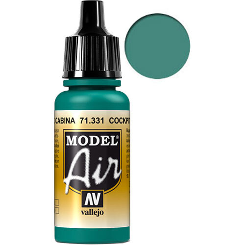 

Аксессуары Vallejo Model Air: Cockpit Emerald Green "Faded" (17ml)