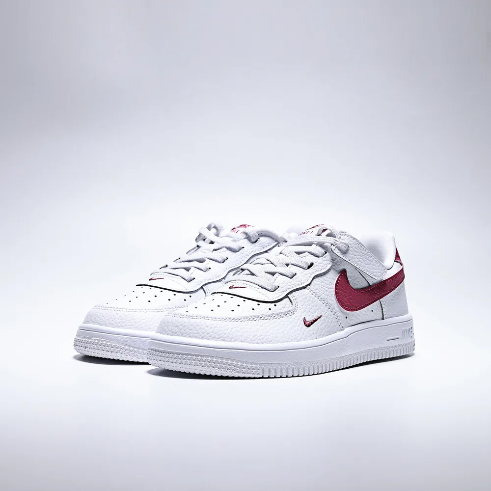 Nike Кроссовки для скейтбординга Force 1 Low EasyOn Fabric низкие, белые, для детей 3-7 лет — фото 3