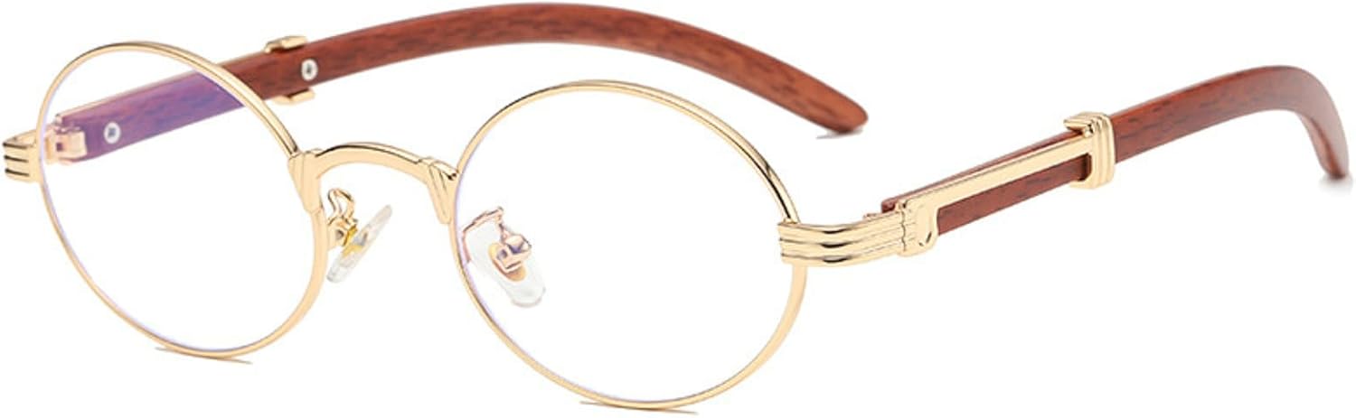 

Солнцезащитные очки в стиле панк, маленькие овальные, 2024 год, для женщин и мужчин, с металлическим градиентом, синие, прозрачные, модные, популярные, деревянные mincl, Clear