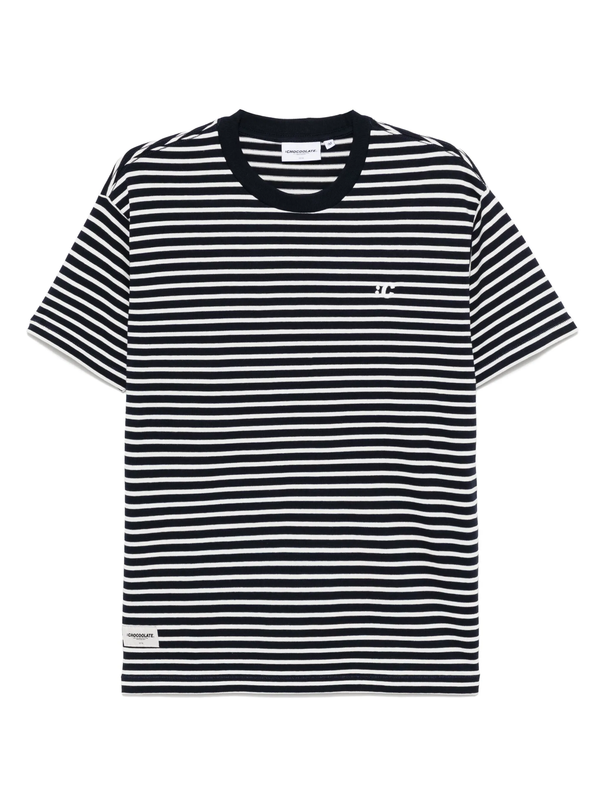 

Футболка с вышитым логотипом Chocoolate, синий