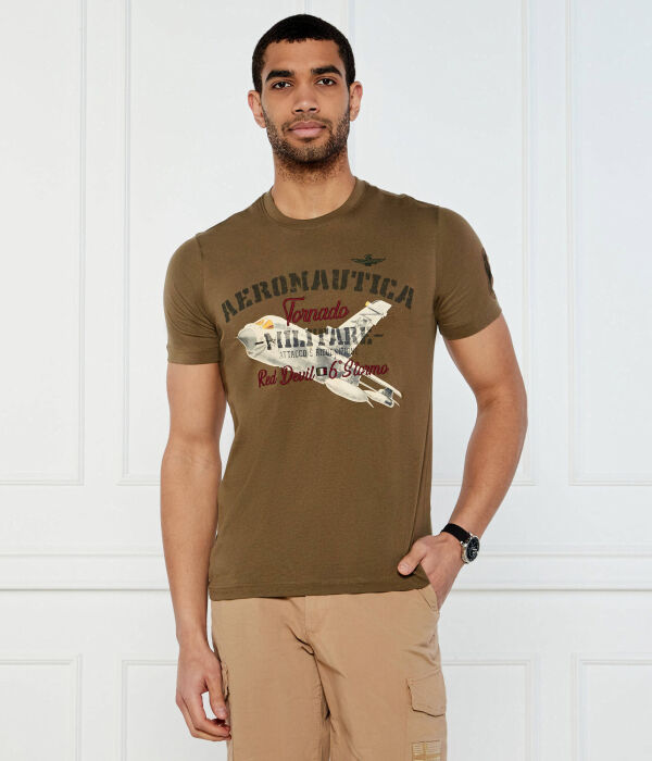 

Футболки Regular fit Aeronautica Militare, серый