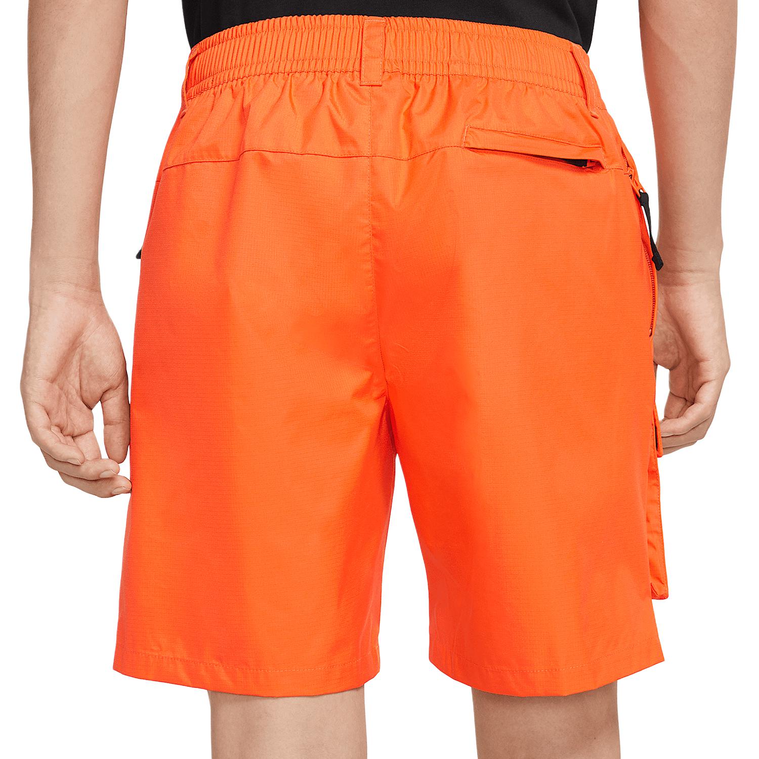 Спортивные карго-шорты мужские Orange Nike, оранжевый — фото 2