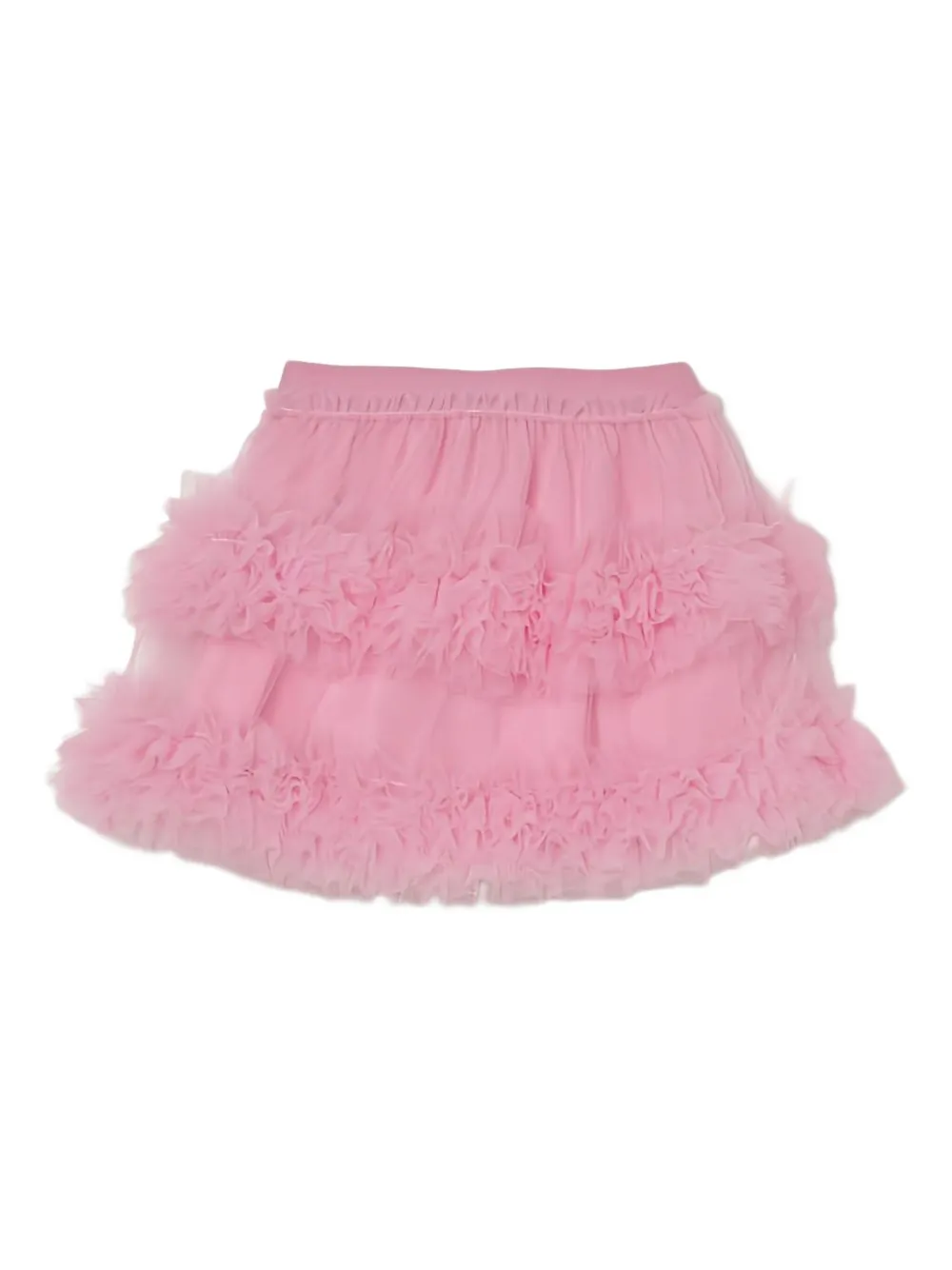 Многослойная юбка с оборками Liu Jo Kids, розовый — фото 2