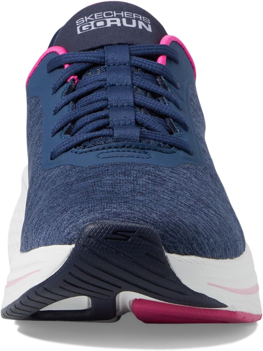 Кроссовки SKECHERS Max Cushioning Elite 2.0 Prevail Hands Free Slip-Ins, цвет Navy/Pink — фото 3