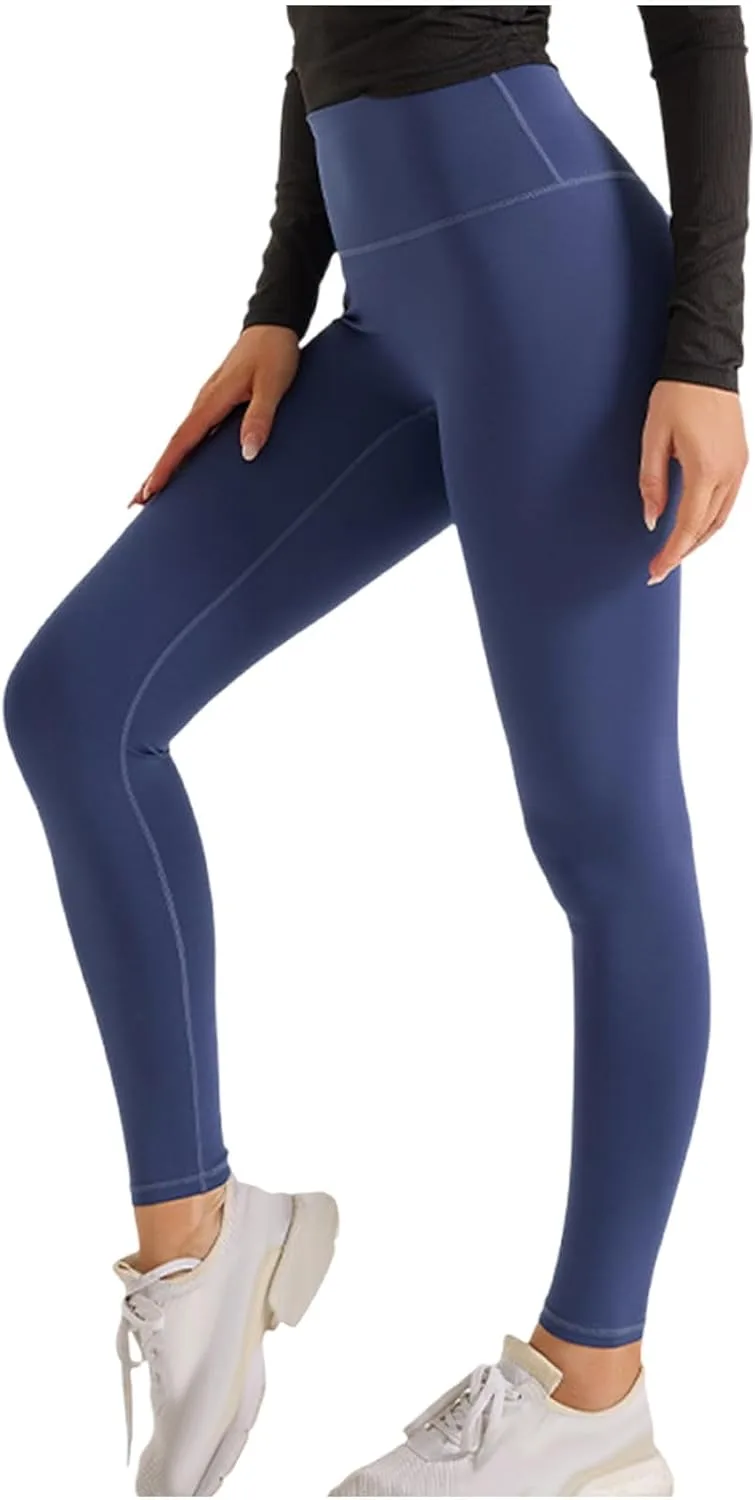 Женские леггинсы с высокой талией для йоги и бега, Tummy Control