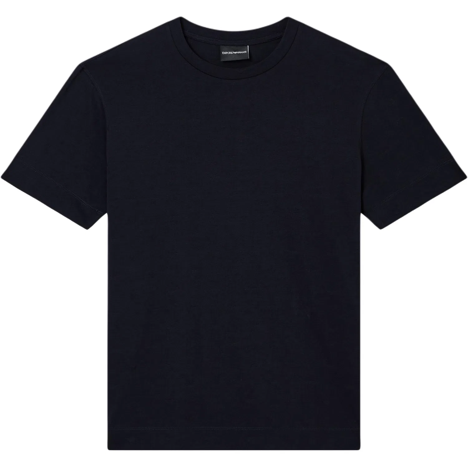 Футболка из стрейч-джерси EMPORIO ARMANI, Blue