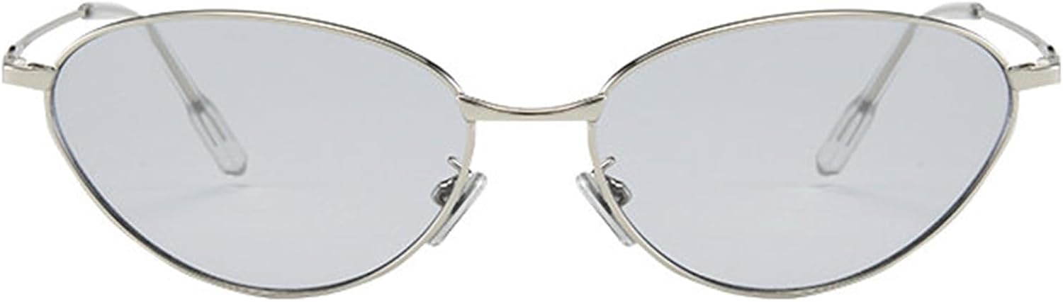 

Солнцезащитные очки «кошачий глаз» в металлической оправе для женщин. Модные, уникальные, маленькие, овальные солнцезащитные очки. Роскошные и стильные очки для женщин helena, C5