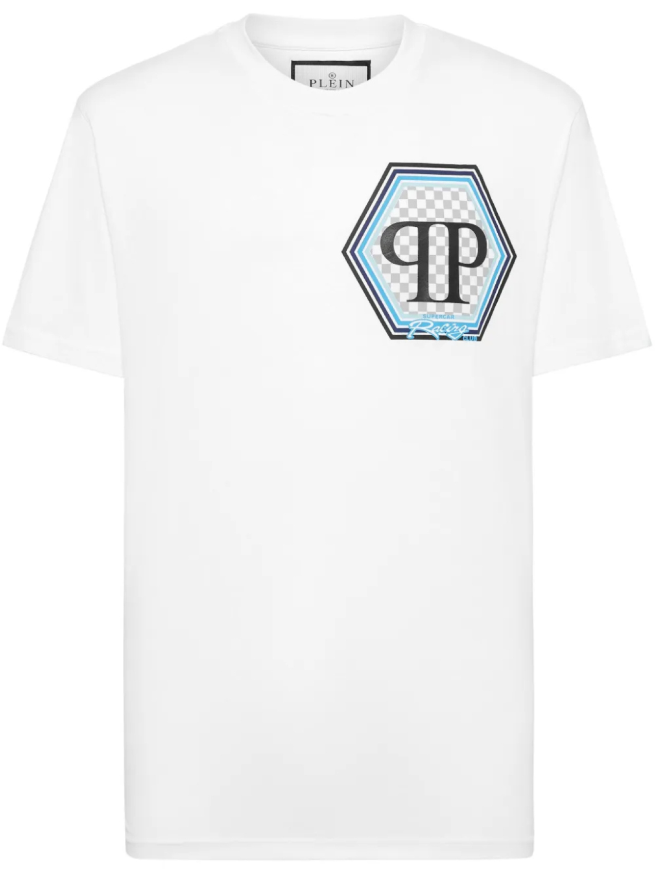 

Футболка Philipp Plein SS Hexagon, белый