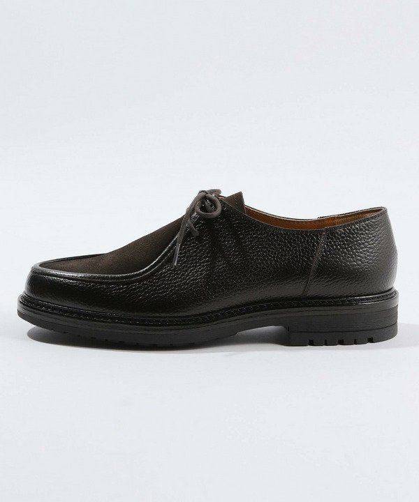 Тирольские туфли из комбинированной кожи Men'S Bigi, black — фото 3
