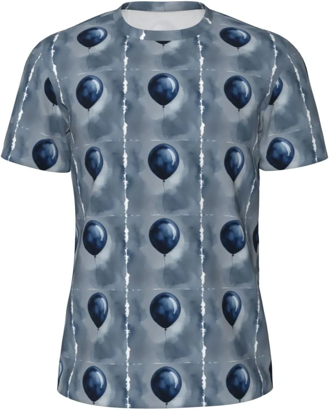 

Футболка мужская с принтом Black Balloon, дышащая, для спорта и фитнеса CADREWY