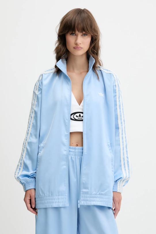 

Толстовка атласная TT Adidas Originals, синий