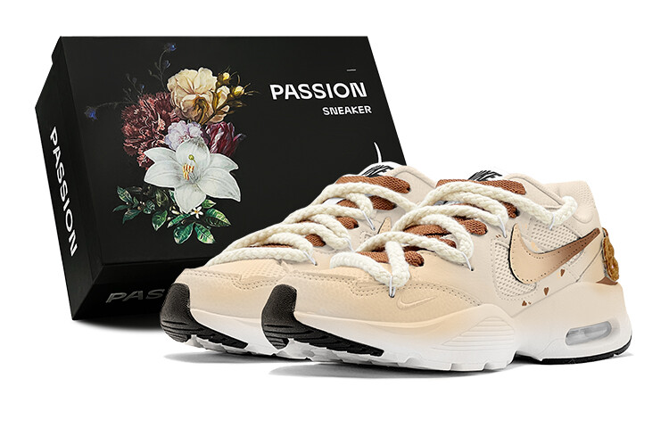 

Кроссовки Nike Air Max Fusion Lifestyle Shoes Women's Low-top Brown, коричневый